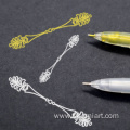 White Colors Highlight 0.6mm Needle Tip Pen